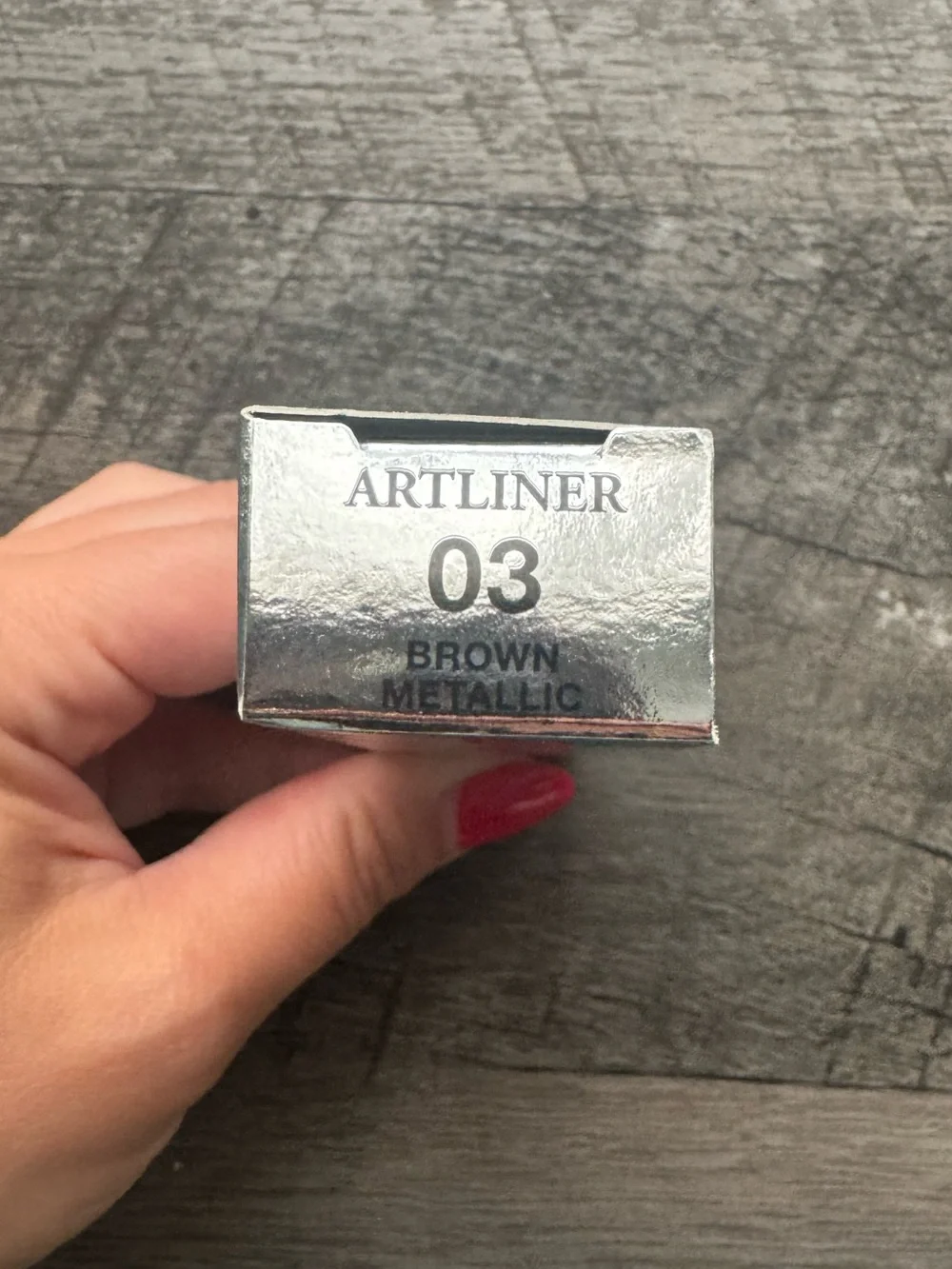Lancôme Artliner Gentle Felt Eyeliner 03 Brown Metallic (NIB)